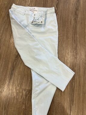 Frank & Eileen Pale Blue Cotton Wicklow Chino Women's Size 6